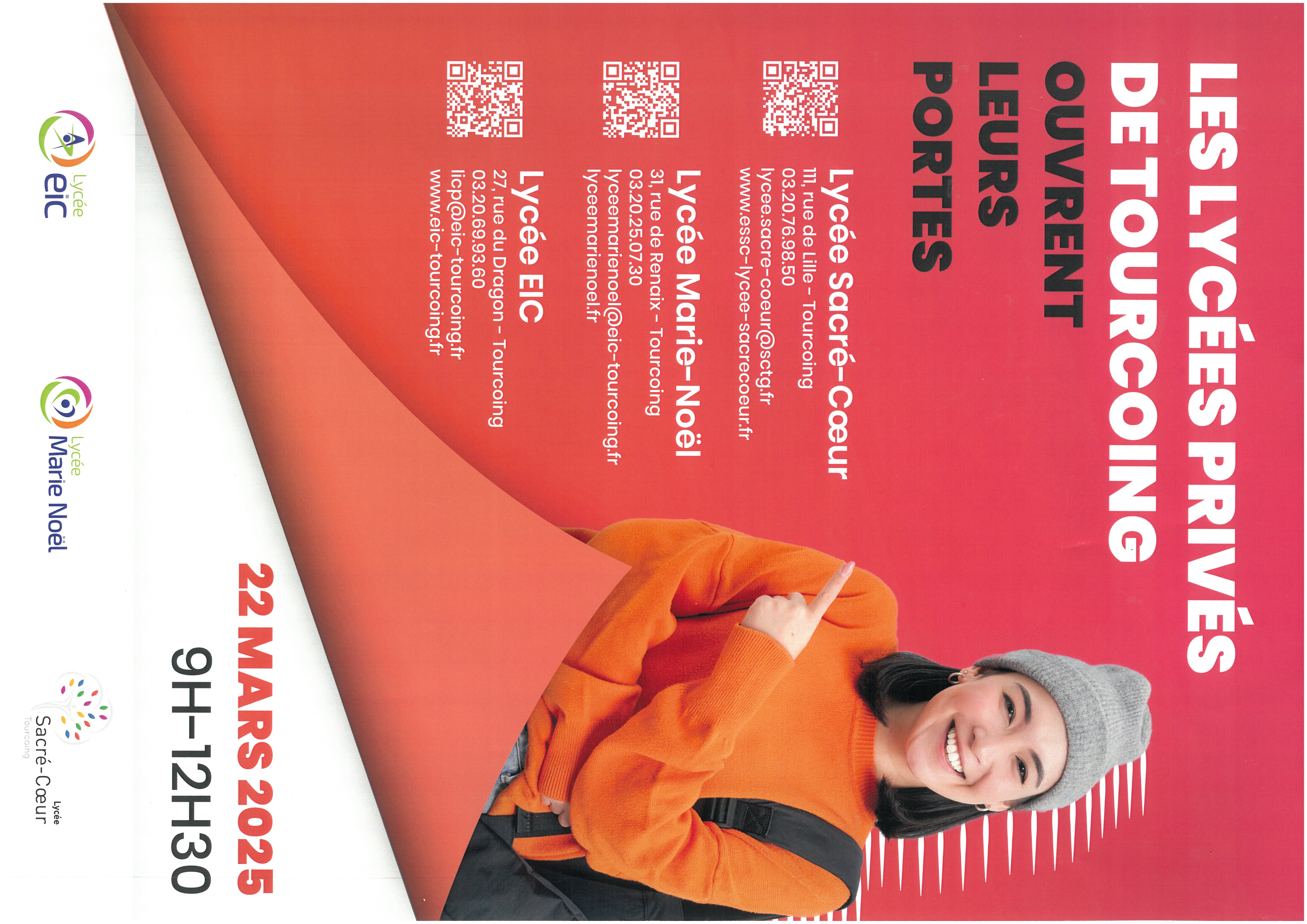JOURNEE PORTES OUVERTES - Samedi 22 Mars 2025 de 9h à 12h30
